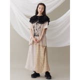 check×checkリボンギャザースカート | merry jenny | 詳細画像19 