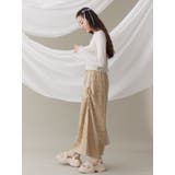 check×checkリボンギャザースカート | merry jenny | 詳細画像9 