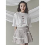 フリルレイヤードプリーツスカート | merry jenny | 詳細画像30 