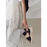 フリルメッシュスニーカーサンダル | merry jenny | 詳細画像13 