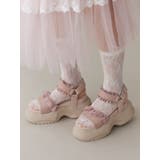 フリルメッシュスニーカーサンダル | merry jenny | 詳細画像15 