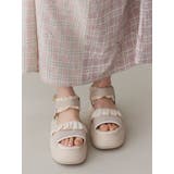 フリルメッシュスニーカーサンダル | merry jenny | 詳細画像23 