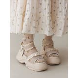 フリルメッシュスニーカーサンダル | merry jenny | 詳細画像4 