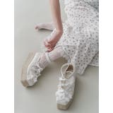 ribbon balletジュートウェッジサンダル | merry jenny | 詳細画像2 