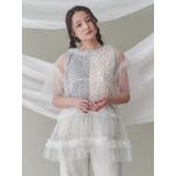floral×floralカットタンクトップ | merry jenny | 詳細画像8