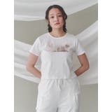 ラビットribbon Tシャツ | merry jenny | 詳細画像3