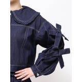 Bigリボンデニムジャケット | merry jenny | 詳細画像23 