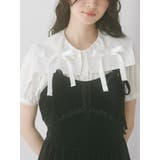 リボンカラーブラウス | merry jenny | 詳細画像1 