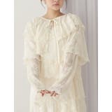 アイボリー | レースティアードボレロ | merry jenny