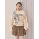 リボンリボンプリーツミニスカート | merry jenny | 詳細画像12 