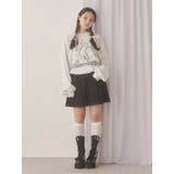 リボンリボンプリーツミニスカート | merry jenny | 詳細画像25 