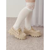 ベージュ | Sugary frill Loafer | merry jenny