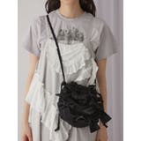 ブラック | ribbon ribbon pochette | merry jenny