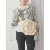 アイボリー | お花のぬいぐるみショルダーバッグ | merry jenny