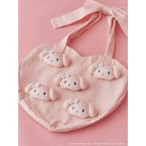 【メロクロコラボ】My Melody heart tote bag(PINK) | merry jenny | 詳細画像14