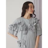 ribbon frill big tee | merry jenny | 詳細画像10