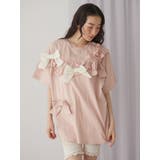 ribbon frill big tee | merry jenny | 詳細画像14