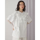 ribbon frill big tee | merry jenny | 詳細画像3