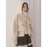 milk shaggy Duffle Coat | merry jenny | 詳細画像11