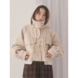 milk shaggy Duffle Coat | merry jenny | 詳細画像12