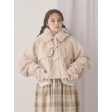 milk shaggy Duffle Coat | merry jenny | 詳細画像2