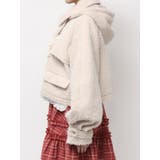 milk shaggy Duffle Coat | merry jenny | 詳細画像21
