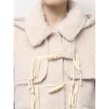 milk shaggy Duffle Coat | merry jenny | 詳細画像23