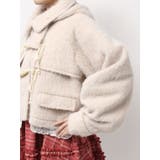 milk shaggy Duffle Coat | merry jenny | 詳細画像24