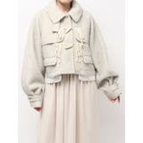 milk shaggy Duffle Coat | merry jenny | 詳細画像38