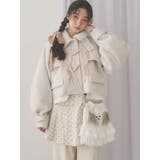 milk shaggy Duffle Coat | merry jenny | 詳細画像4