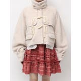 milk shaggy Duffle Coat | merry jenny | 詳細画像45