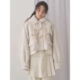 milk shaggy Duffle Coat | merry jenny | 詳細画像5