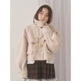 milk shaggy Duffle Coat | merry jenny | 詳細画像9