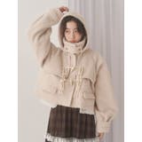 ピンク | milk shaggy Duffle Coat | merry jenny