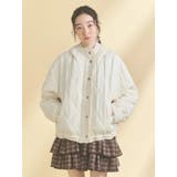 フリルキルティングフードジャケット | merry jenny | 詳細画像2