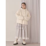 フリルキルティングフードジャケット | merry jenny | 詳細画像6