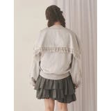 ribbonセーラーサテンブルゾン | merry jenny | 詳細画像11 