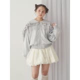 ribbonセーラーサテンブルゾン | merry jenny | 詳細画像22 