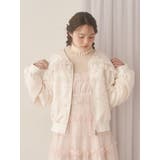 ribbonセーラーサテンブルゾン | merry jenny | 詳細画像3 