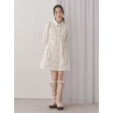 flowerツイルパフミニワンピース | merry jenny | 詳細画像10 