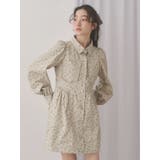 flowerツイルパフミニワンピース | merry jenny | 詳細画像12 