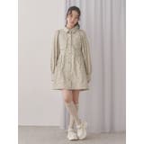 flowerツイルパフミニワンピース | merry jenny | 詳細画像15 