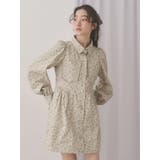 flowerツイルパフミニワンピース | merry jenny | 詳細画像19 