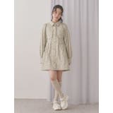 flowerツイルパフミニワンピース | merry jenny | 詳細画像21 