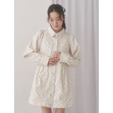 flowerツイルパフミニワンピース | merry jenny | 詳細画像23 