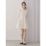 flowerツイルパフミニワンピース | merry jenny | 詳細画像25 