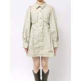 flowerツイルパフミニワンピース | merry jenny | 詳細画像30 