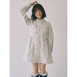 flowerツイルパフミニワンピース | merry jenny | 詳細画像7 