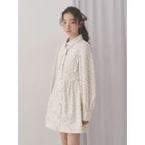 flowerツイルパフミニワンピース | merry jenny | 詳細画像8 