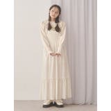 アシメribbonベロアワンピース | merry jenny | 詳細画像12